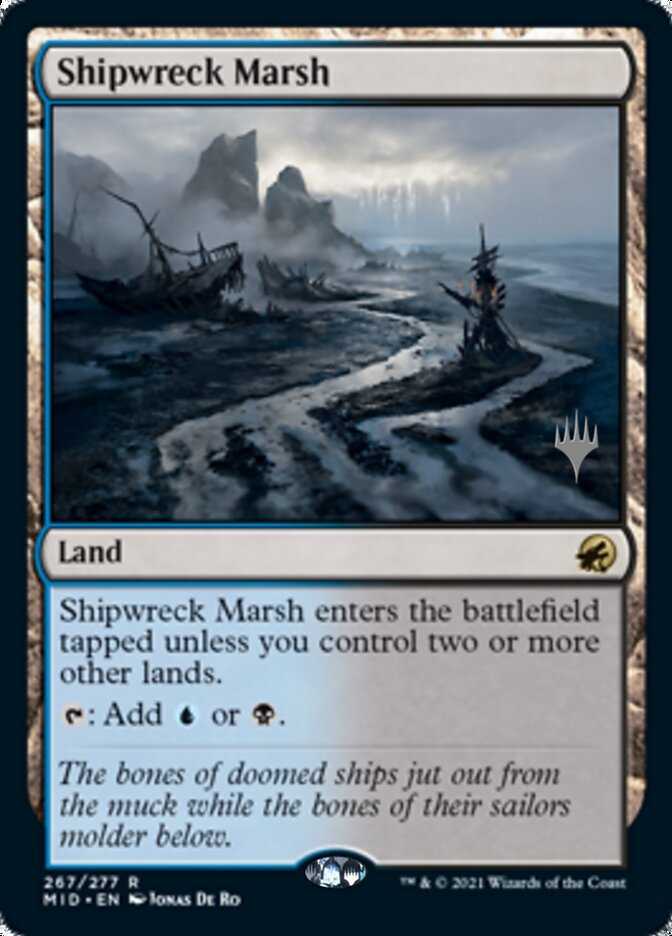 Charco do Naufrágio / Shipwreck Marsh - Magic: The Gathering - MoxLand