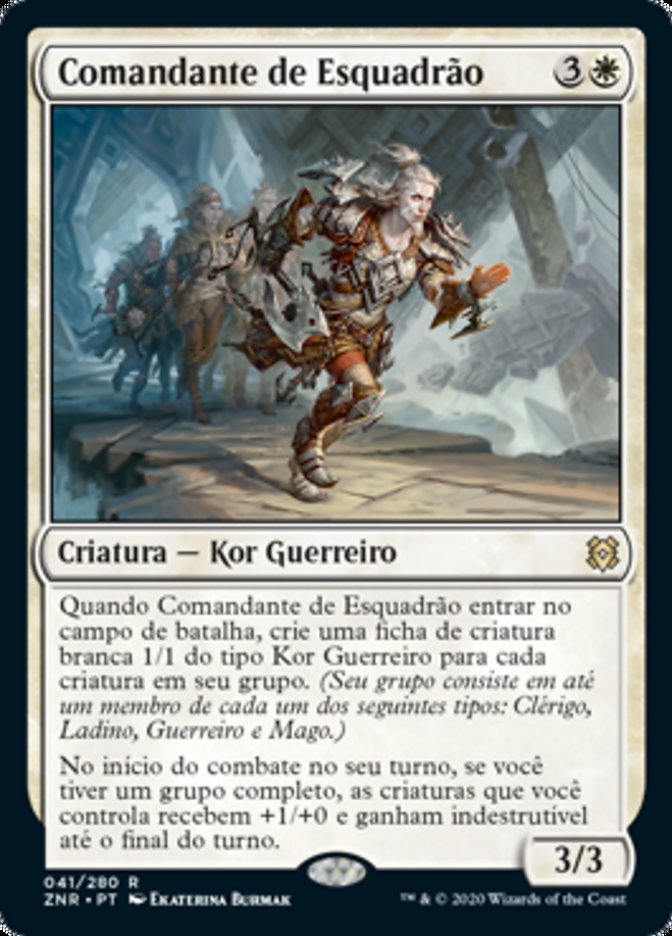 Comandante de Esquadrão / Squad Commander - Magic: The Gathering - MoxLand