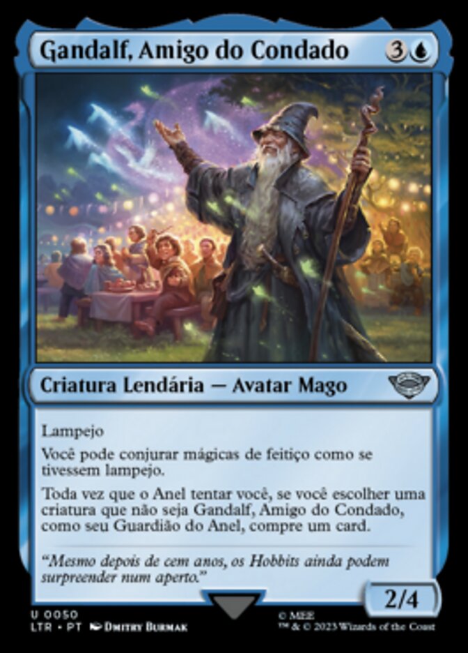 Gandalf, Amigo do Condado / Gandalf, Friend of the Shire - Magic: The Gathering - MoxLand