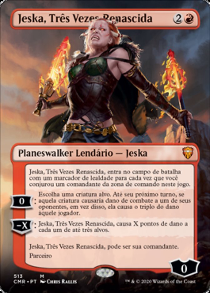 Jeska, Três Vezes Renascida / Jeska, Thrice Reborn - Magic: The Gathering - MoxLand