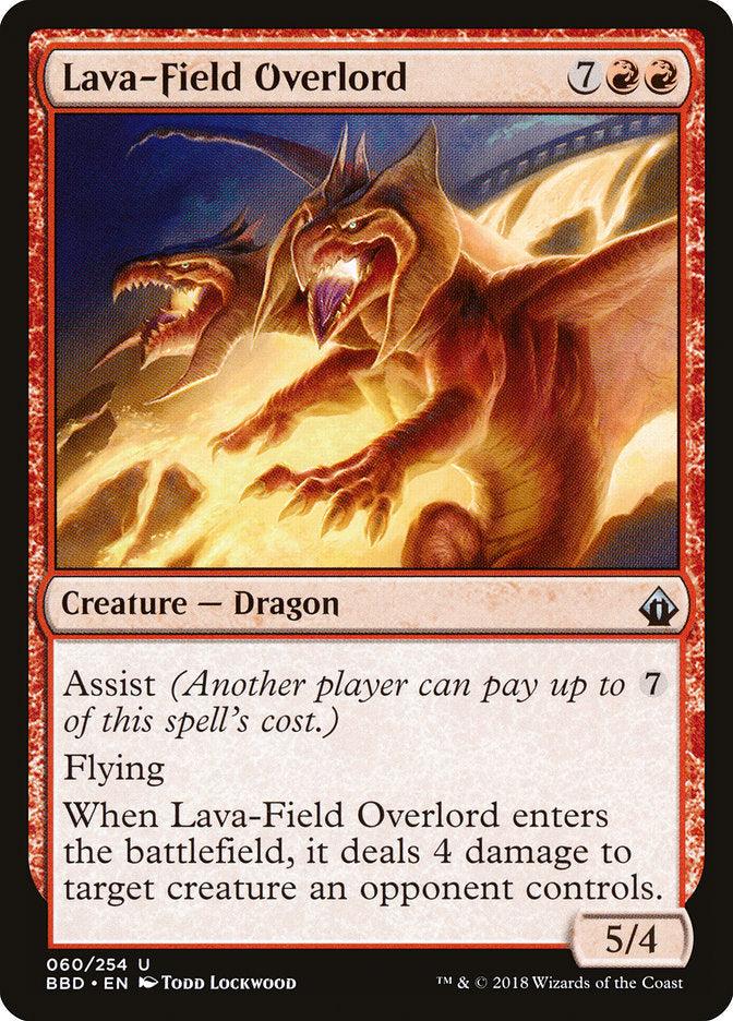 Lava-Field Overlord / Lava-Field Overlord - Magic: The Gathering - MoxLand