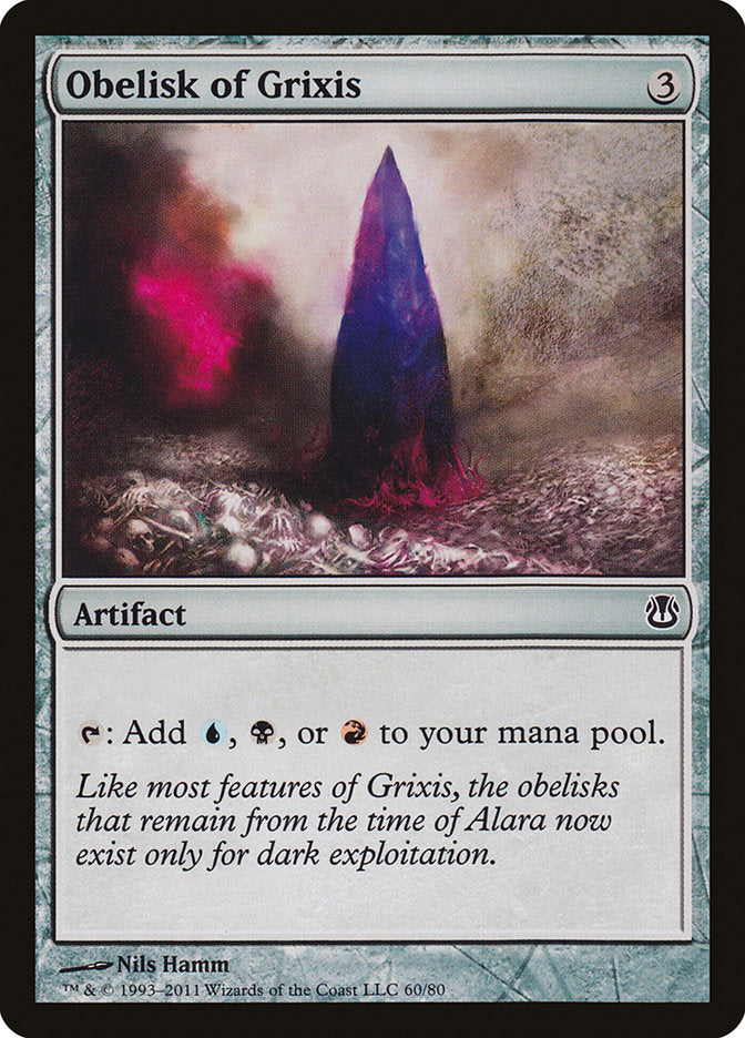 Obelisco de Grixis / Obelisk of Grixis - Magic: The Gathering - MoxLand