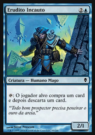 Erudito Incauto / Reckless Scholar - Magic: The Gathering - MoxLand