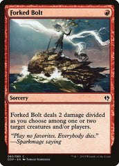 Raio Bifurcado / Forked Bolt - Magic: The Gathering - MoxLand