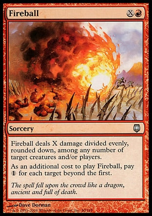 Bola de Fogo / Fireball - Magic: The Gathering - MoxLand