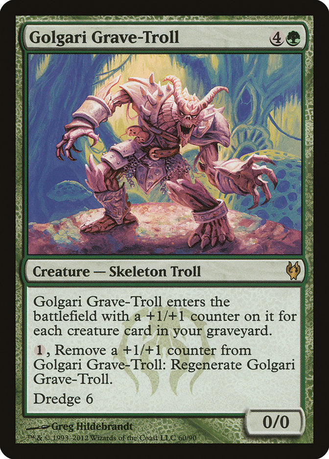 Trol de Túmulo Golgari / Golgari Grave-Troll - Magic: The Gathering - MoxLand