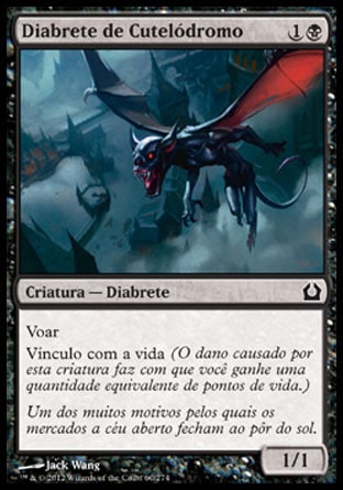 Diabrete de Cutelódromo / Daggerdrome Imp - Magic: The Gathering - MoxLand