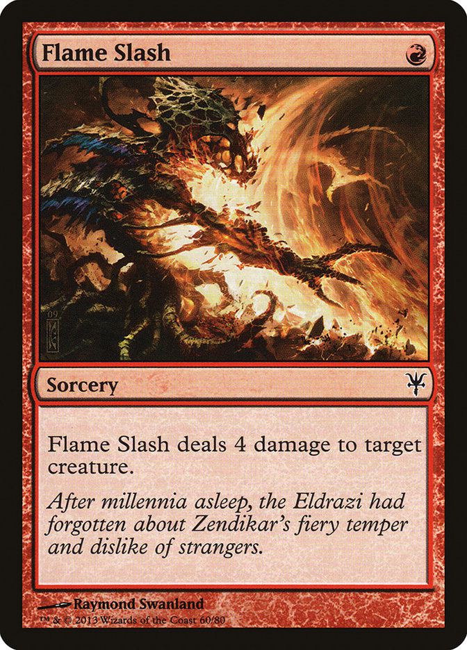 Golpe Ardente / Flame Slash - Magic: The Gathering - MoxLand