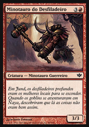 Minotauro do Desfiladeiro / Canyon Minotaur - Magic: The Gathering - MoxLand