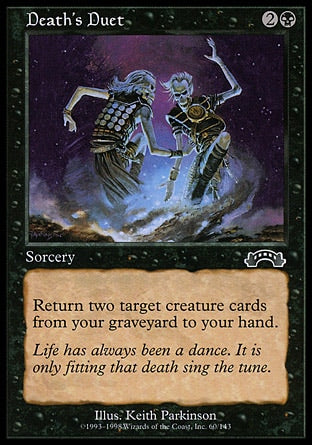 Dueto da Morte / Death's Duet - Magic: The Gathering - MoxLand