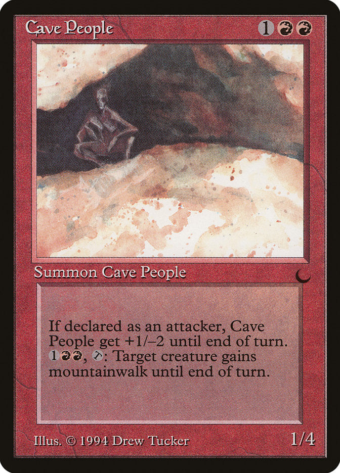 Povo da Caverna / Cave People - Magic: The Gathering - MoxLand