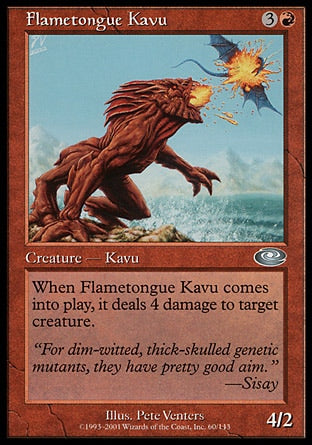 Kavu de Língua Flamejante / Flametongue Kavu - Magic: The Gathering - MoxLand