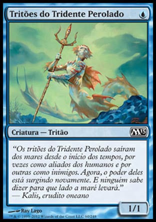 Tritões do Tridente Perolado / Merfolk of the Pearl Trident - Magic: The Gathering - MoxLand