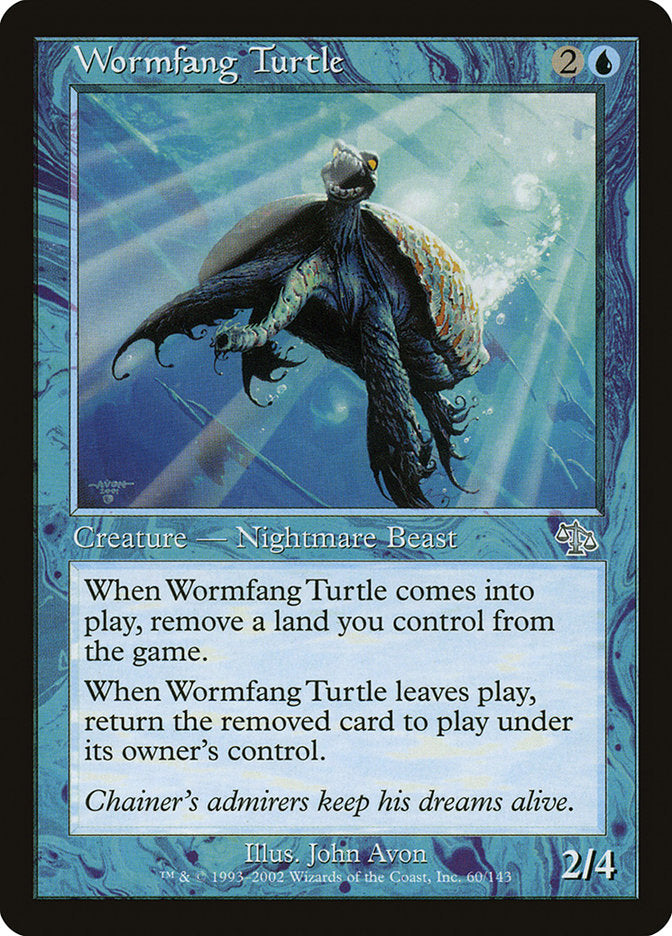 Tartaruga Dentígera / Wormfang Turtle - Magic: The Gathering - MoxLand