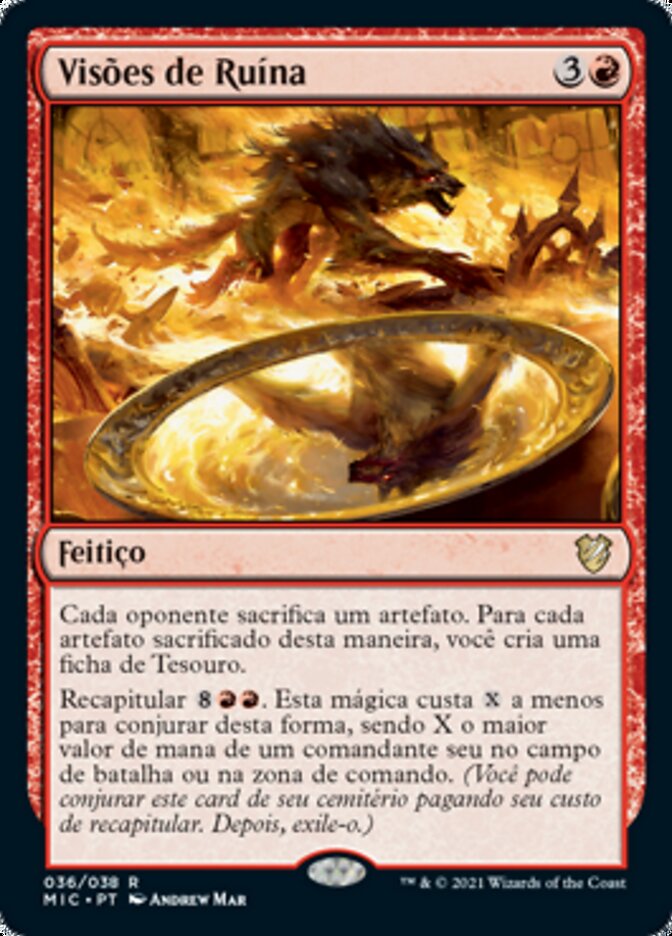 Visões de Ruína / Visions of Ruin - Magic: The Gathering - MoxLand