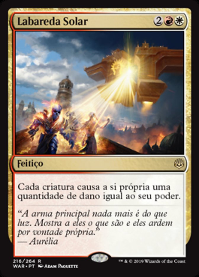 Labareda Solar / Solar Blaze - Magic: The Gathering - MoxLand