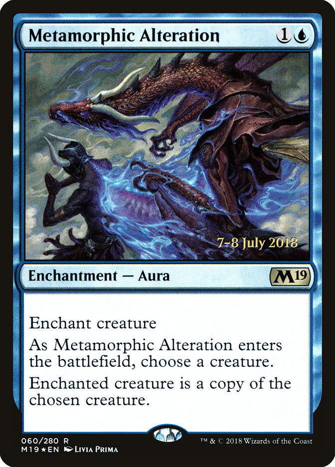 Alteração Metamórfica / Metamorphic Alteration - Magic: The Gathering - MoxLand