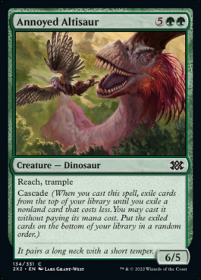 Altissauro Irritado / Annoyed Altisaur - Magic: The Gathering - MoxLand