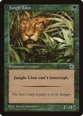 Jungle Lion / Jungle Lion - Magic: The Gathering - MoxLand