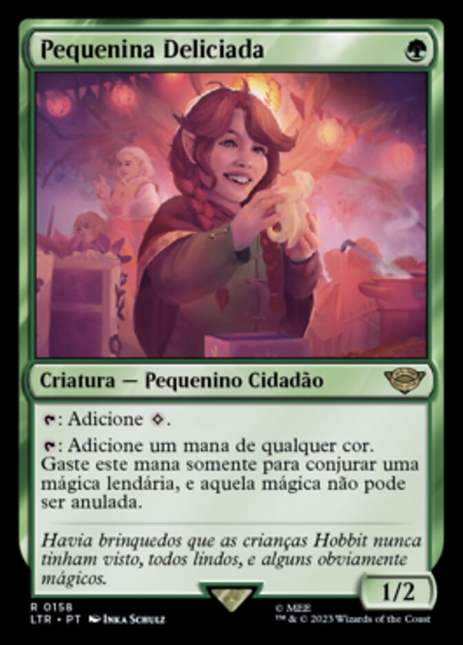 Pequenina Deliciada / Delighted Halfling - Magic: The Gathering - MoxLand