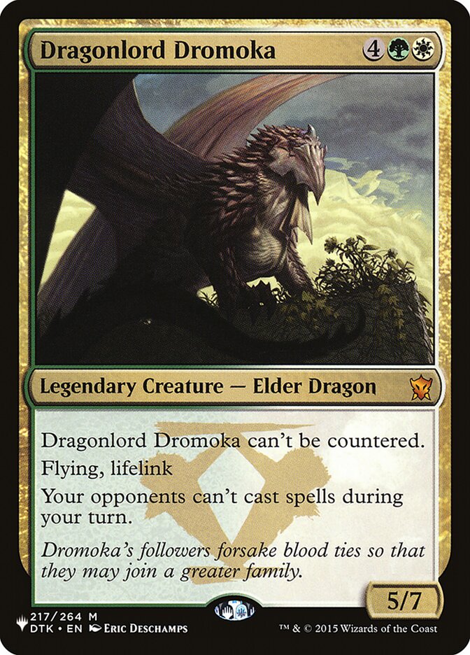 Dromoka, Soberana Dragoa / Dragonlord Dromoka - Magic: The Gathering - MoxLand