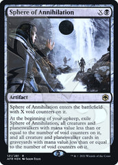 Esfera de Aniquilação / Sphere of Annihilation - Magic: The Gathering - MoxLand