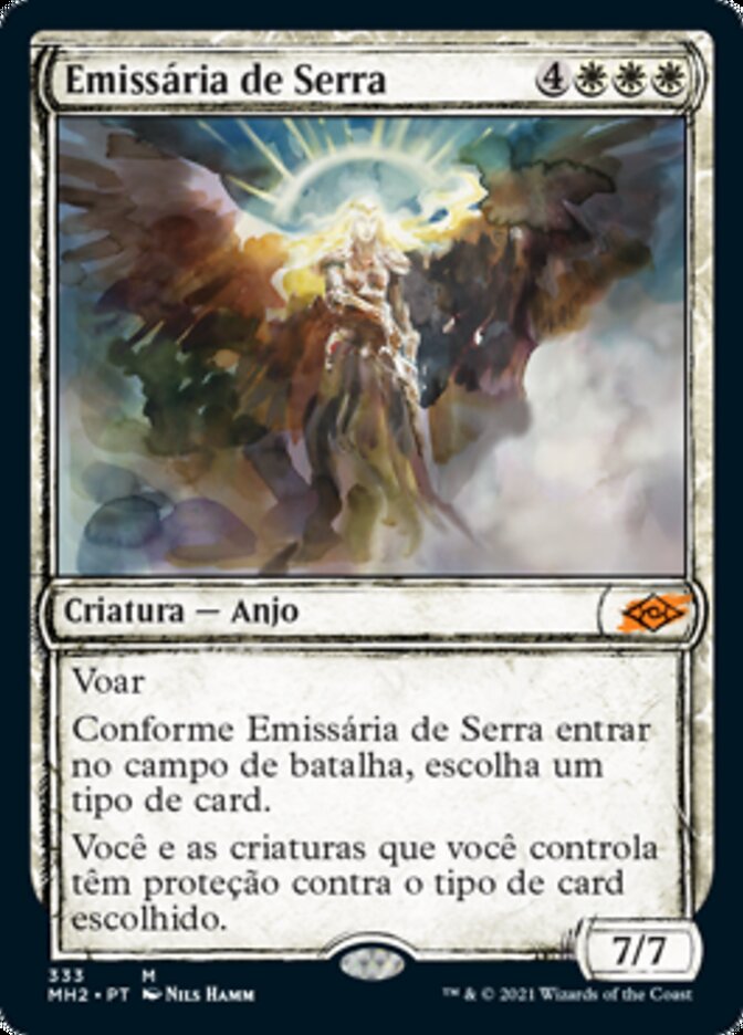 Emissária de Serra / Serra's Emissary - Magic: The Gathering - MoxLand