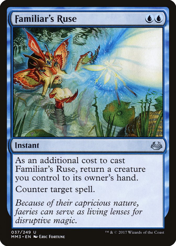 Ardil Familiar / Familiar's Ruse - Magic: The Gathering - MoxLand