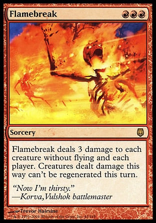 Erupção de Chamas / Flamebreak - Magic: The Gathering - MoxLand