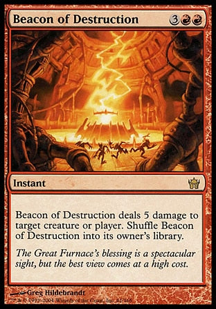 Guia da Destruição / Beacon of Destruction - Magic: The Gathering - MoxLand