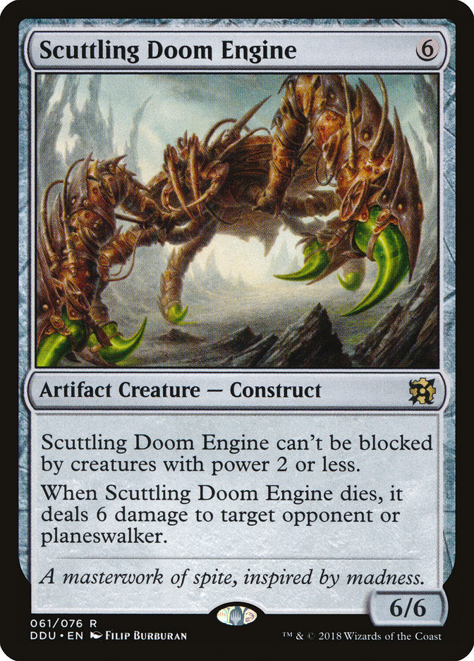 Máquina da Destruição Ambulante / Scuttling Doom Engine - Magic: The Gathering - MoxLand