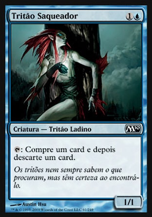 Tritão Saqueador / Merfolk Looter - Magic: The Gathering - MoxLand