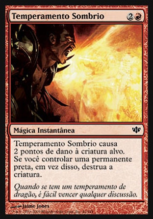 Temperamento Sombrio / Dark Temper - Magic: The Gathering - MoxLand