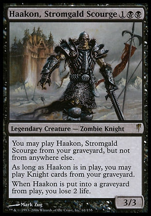 Haakon, Flagelo de Stromgald / Haakon, Stromgald Scourge - Magic: The Gathering - MoxLand