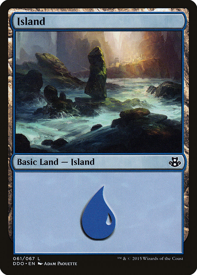 Ilha / Island - Magic: The Gathering - MoxLand