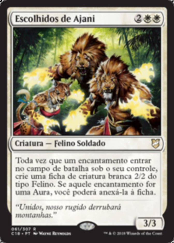 Escolhidos de Ajani / Ajani's Chosen - Magic: The Gathering - MoxLand