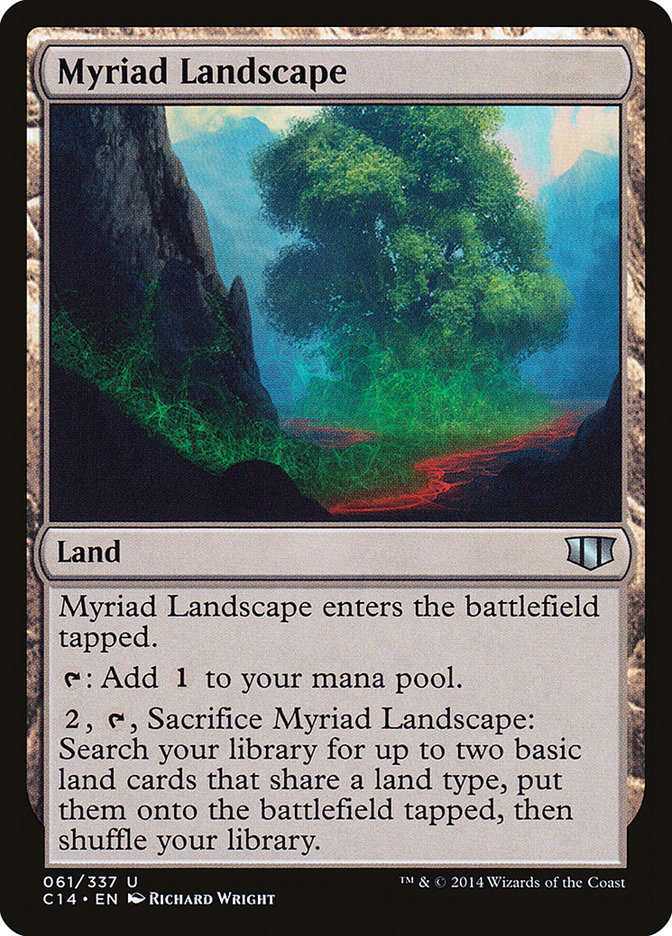 Paisagem Infinita / Myriad Landscape - Magic: The Gathering - MoxLand