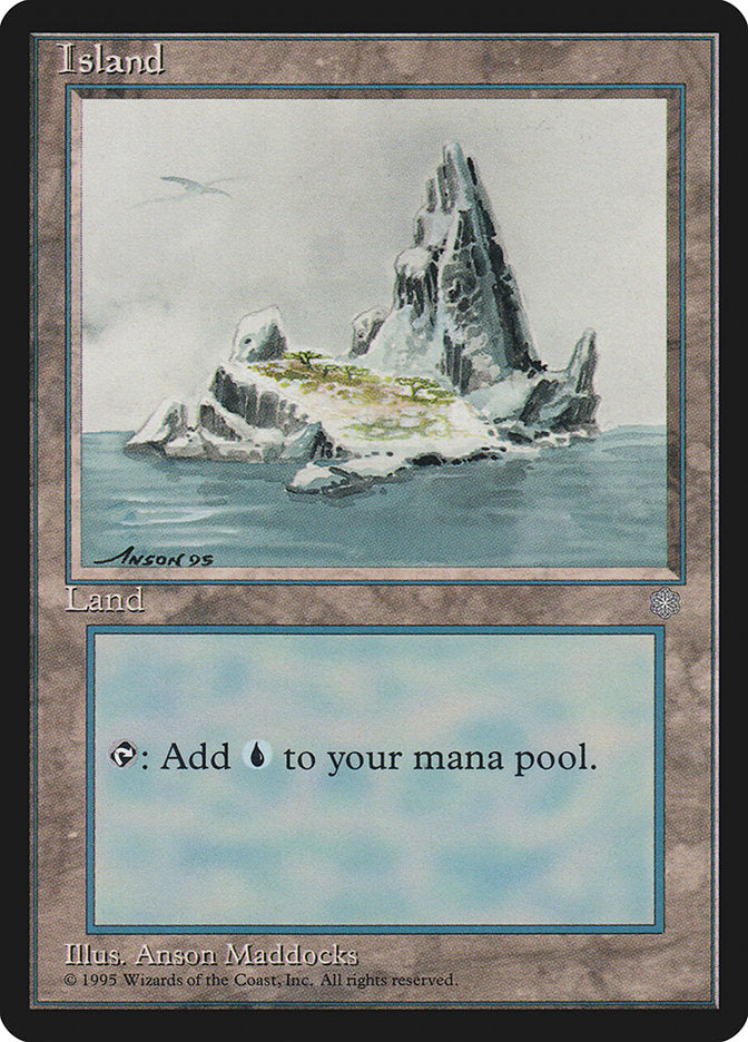 Ilha / Island - Magic: The Gathering - MoxLand