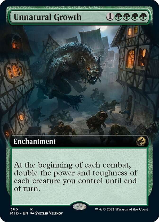 Crescimento Antinatural / Unnatural Growth - Magic: The Gathering - MoxLand