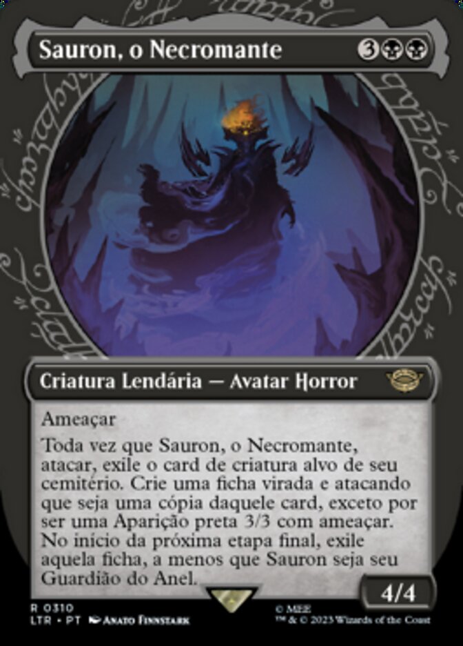 Sauron, o Necromante / Sauron, the Necromancer - Magic: The Gathering - MoxLand