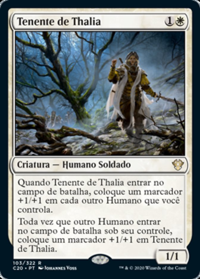 Tenente de Thalia / Thalia's Lieutenant - Magic: The Gathering - MoxLand