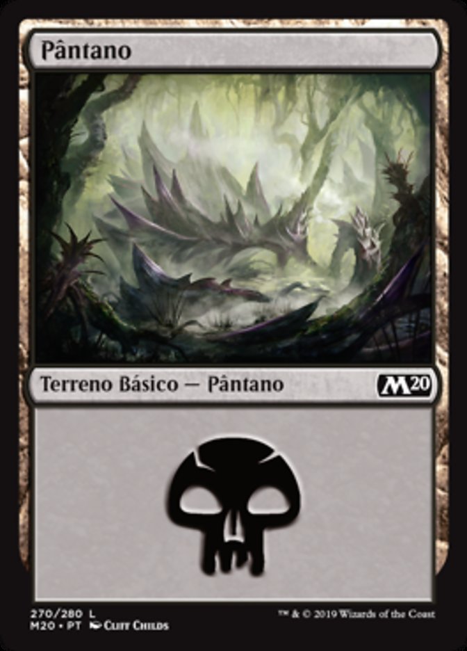 Pântano / Swamp - Magic: The Gathering - MoxLand