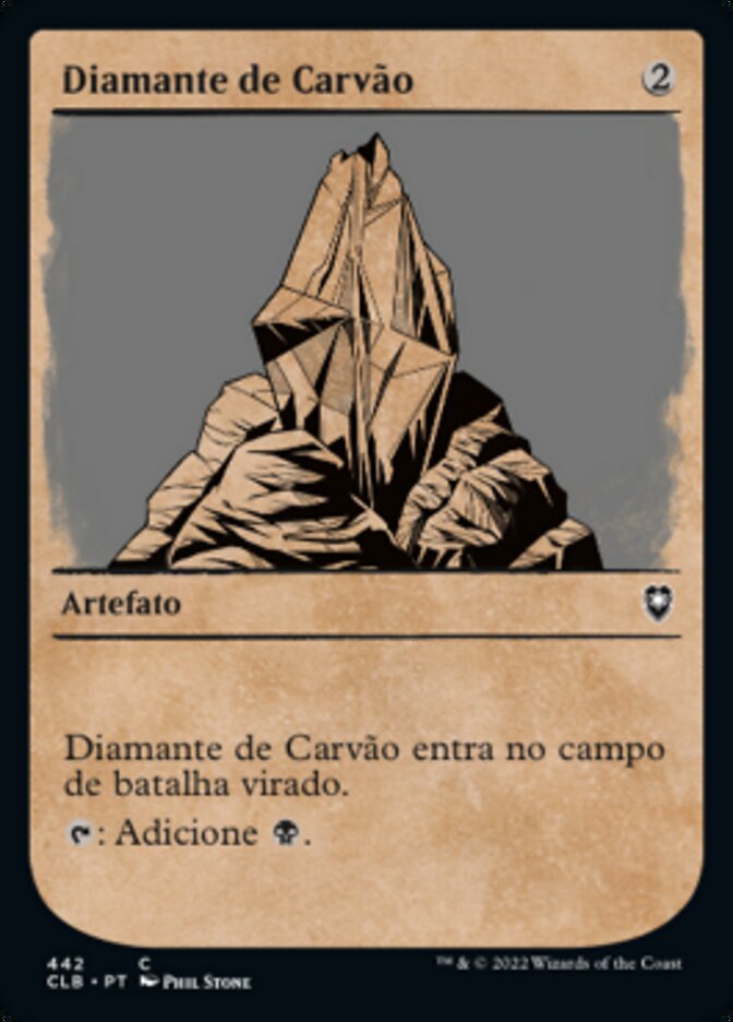 Diamante de Carvão / Charcoal Diamond - Magic: The Gathering - MoxLand