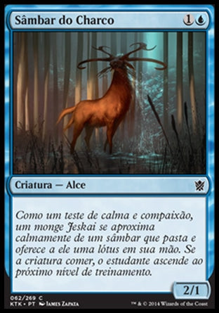 Sâmbar do Charco / Wetland Sambar - Magic: The Gathering - MoxLand