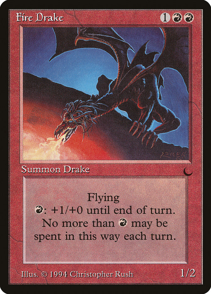 Dragonete de Fogo / Fire Drake - Magic: The Gathering - MoxLand