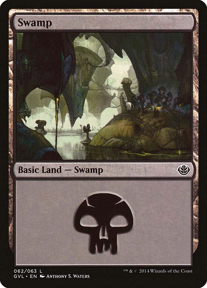 Pântano / Swamp - Magic: The Gathering - MoxLand