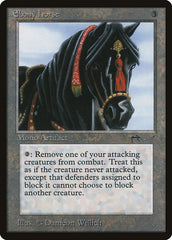 Cavalo de Ébano / Ebony Horse - Magic: The Gathering - MoxLand