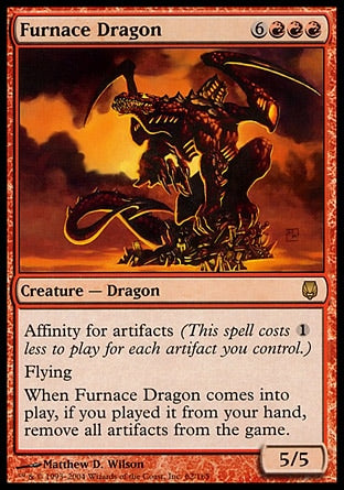 Dragão da Fornalha / Furnace Dragon - Magic: The Gathering - MoxLand