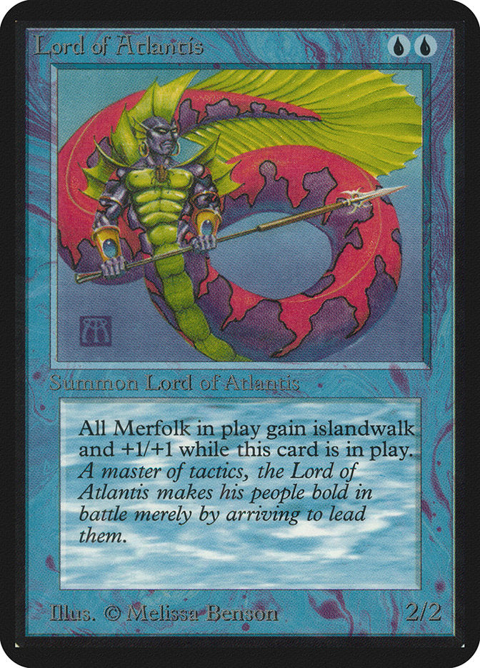 Senhor da Atlântida / Lord of Atlantis - Magic: The Gathering - MoxLand