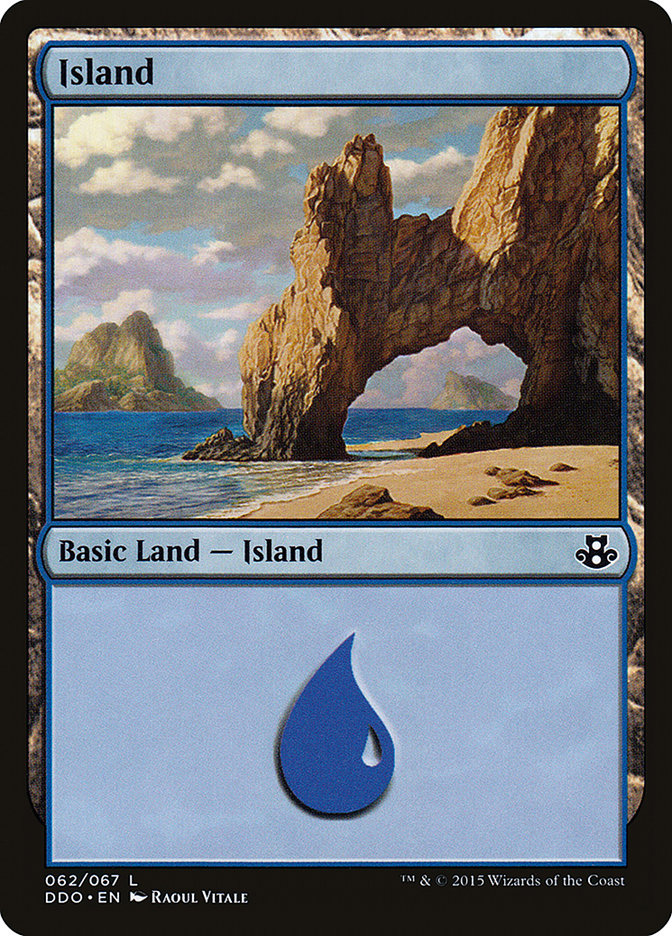 Ilha / Island - Magic: The Gathering - MoxLand